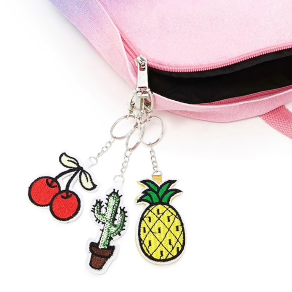 Forever 21 Accessories - Pineapple Keychain Set